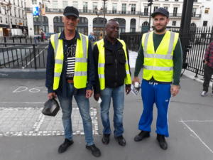 marquage place de la Bourse dimanche